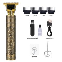 KingNote USB Electric Hair Cutting Machine Rechargeable Hair Clipper Man Shaver Trimmer Barber Professional Beard Trimmer T9/T9 Pro