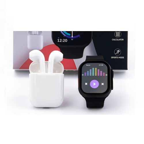 2.09''inch T900U  Smart Watch Dual Band 2-in-1 With Bluetooth Headset,Bluetooth Call Smart Watches Health Monitor Fitness Bracelet Scroll Button Smart Band For Smart Phones