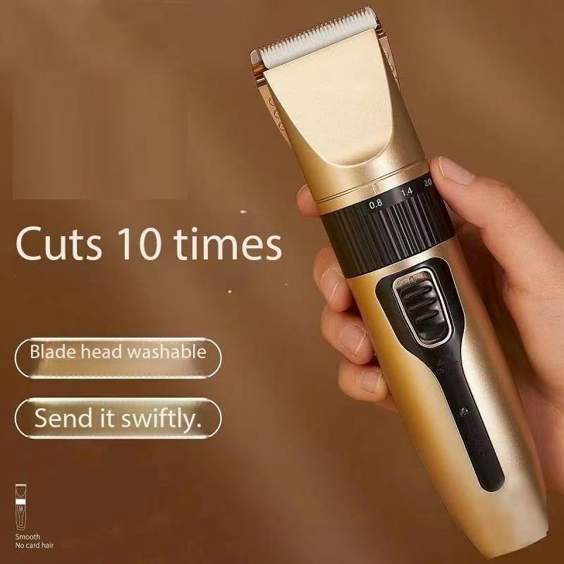 Rechargeable Shaircut Hair Clipper Hair Cutting Tools Electric Fader Kids Baby Shaircut Men Hair Cutting Hair Trimmer Tools Bald Head Clipper Shaving Machine ElectroMate