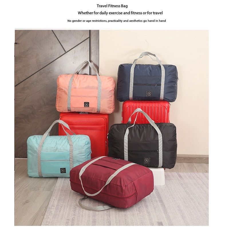 Fashion Foldable Travelling Bags Unisex Large Capacity Bag Luggage Women WaterProof Handbags Traveller Bags Pull-out travel folding storage bag