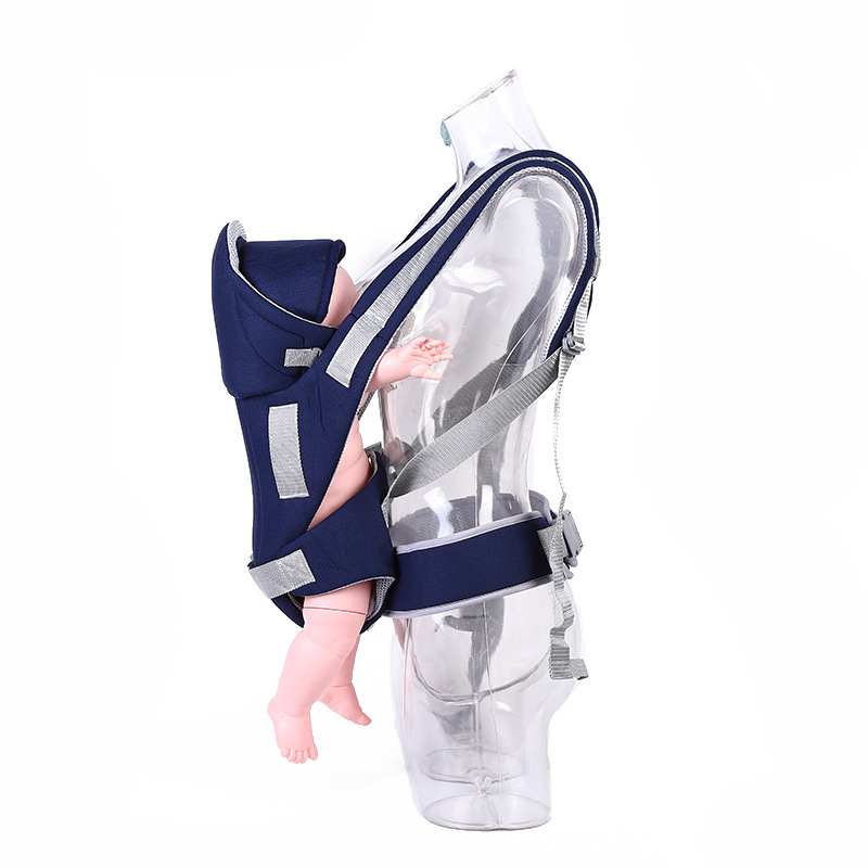 Ergonomic 5-in-1 Multi-functional large-sized Baby Carrier with Hip Seat & Hood – Breathable 3D Mesh, Back Support, Adjustable for Newborn to 20kg (4-6M+) - Hands-Free for Travel, Shopping