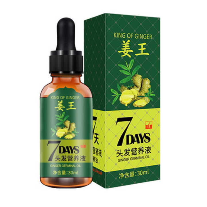 King Of Ginger 7 Days Ginger Germinal Oil Hair Growth Repair Nourish Root Nutrition Care