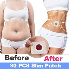 30Pcs/Box Weight Loss Slimming Patch Fat Burner lose Body, Belly & Waist  Weight. Flat tummy detox Patch-tea