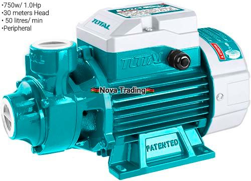 TOTAL™️ WATER PUMPS; Booster/ Peripheral/ Submersible/ Sewage/ and Fountain/ Aquarium Pumps; 370w/ 0.5Hp; 550w/ 0.75Hp; 750w/ 1Hp; 1.5Hp, 2Hp