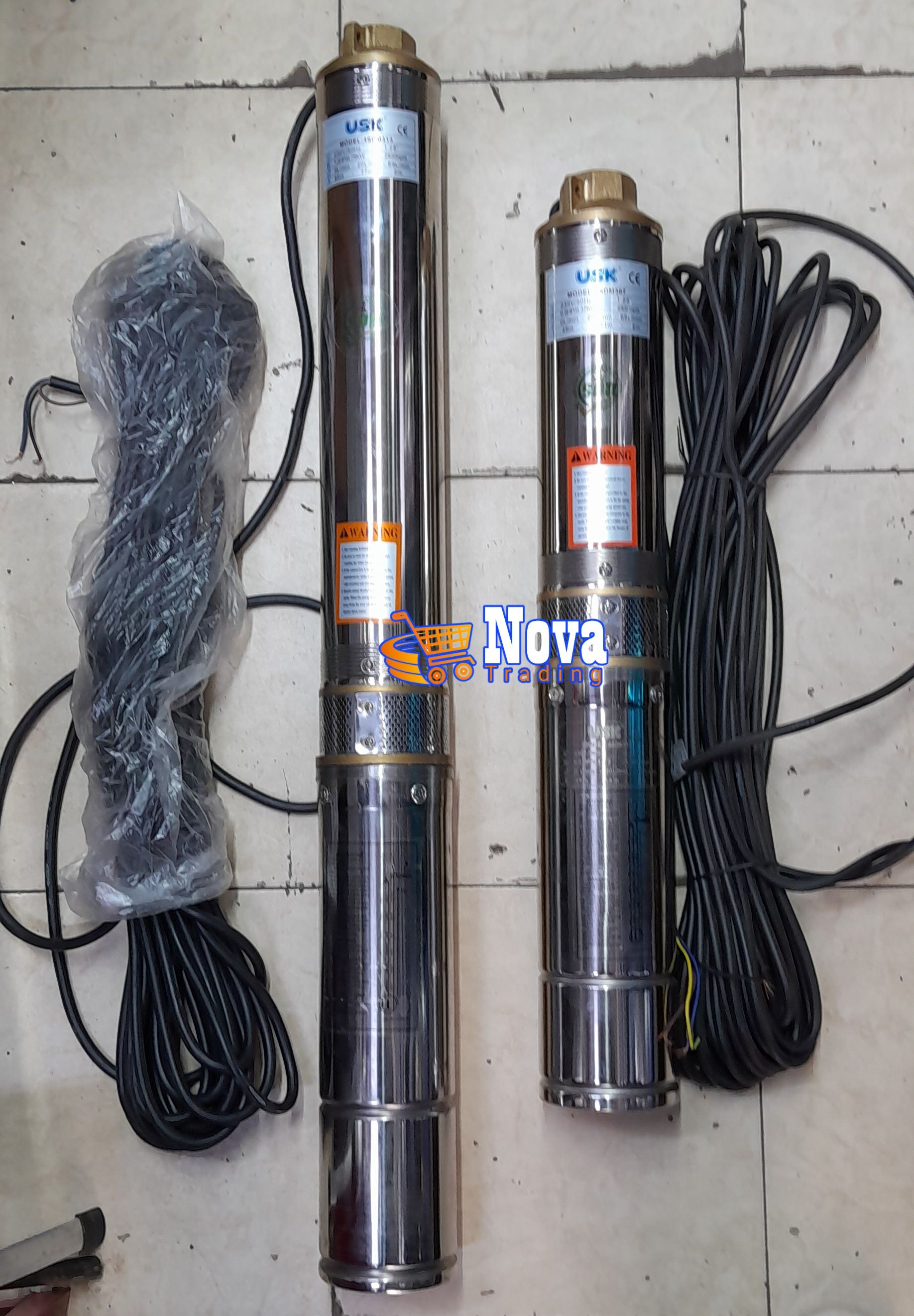 USK Deep-Well Water Pumps; MaxMech 0.5Hp, 0.75Hp & 1Hp Submersible Pumps  OFFER! 
4-SDM Deep well submersibles