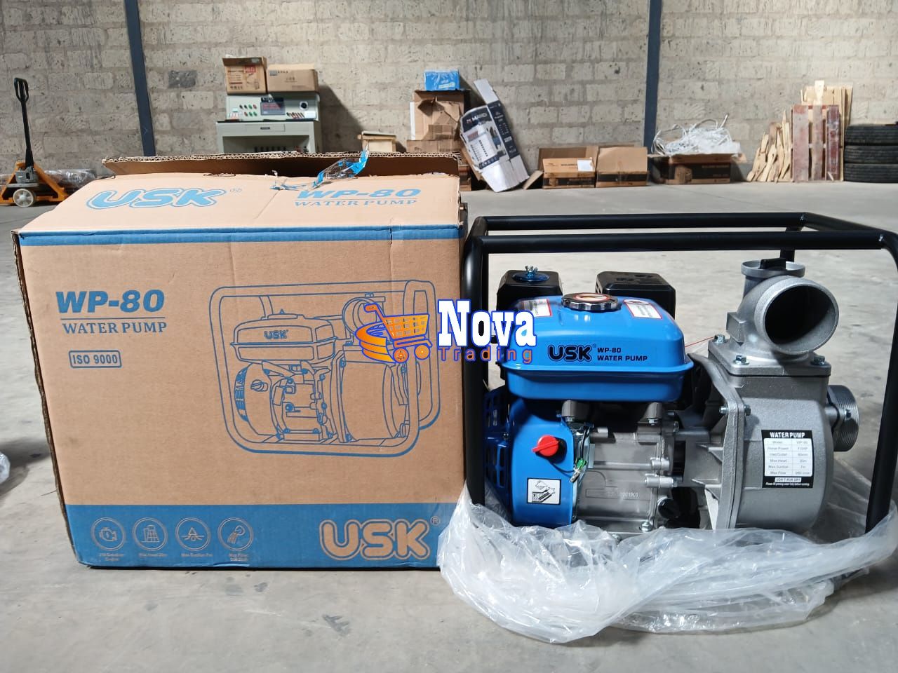 USK & MAXMECH AGRICULTURAL WATER PUMPS; High Quality 2", 3", High Pressure Petrol-Engine Surface Pumps & Sewage Pumps