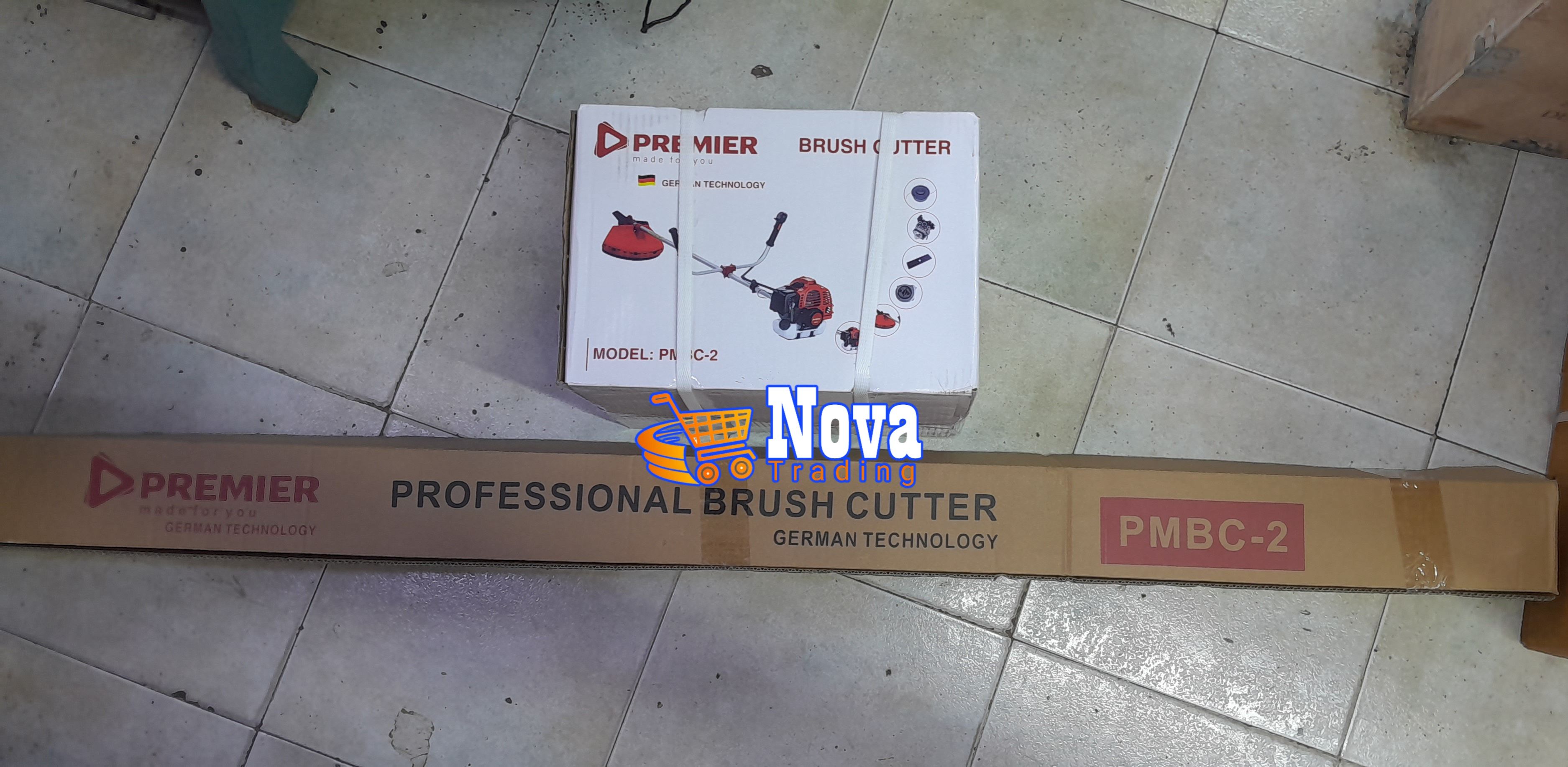 PREMIER GASOLINE-ENGINE BRUSH CUTTERS; Genuine 2-Stroke and 4-Stroke Petrol Grass Trimmers, Hedge Trimmers and Tillers/ Weeders