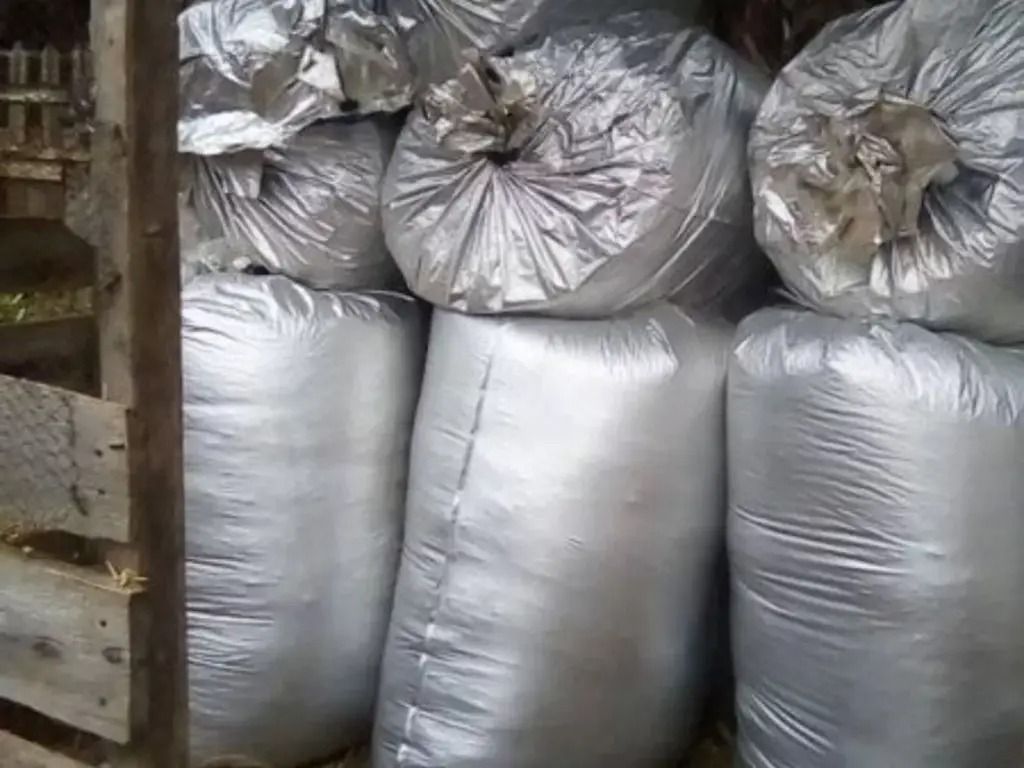 Silver Silage Bag Double Layered 250kg