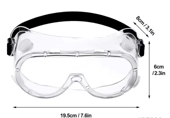 Safety Goggles Medical 4 Side Air Vents