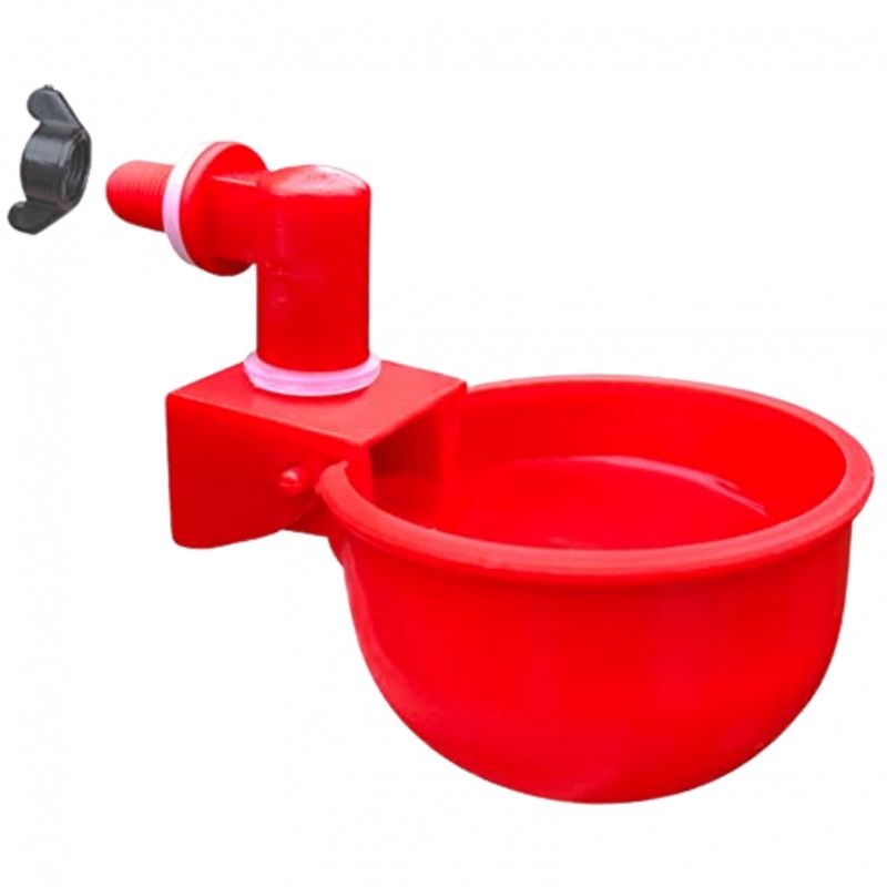 Automatic Poultry Drinker Cups for Hens, Ducks, Quails, Pigeons / Self-Refilling Water Dispenser / Bee Waterer, Bee Watering Station