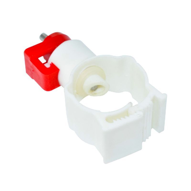 Automatic Poultry Nipple Drinkers White