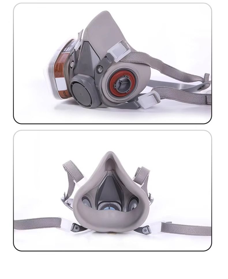 Half Face Gas Mask Respirator 6200
