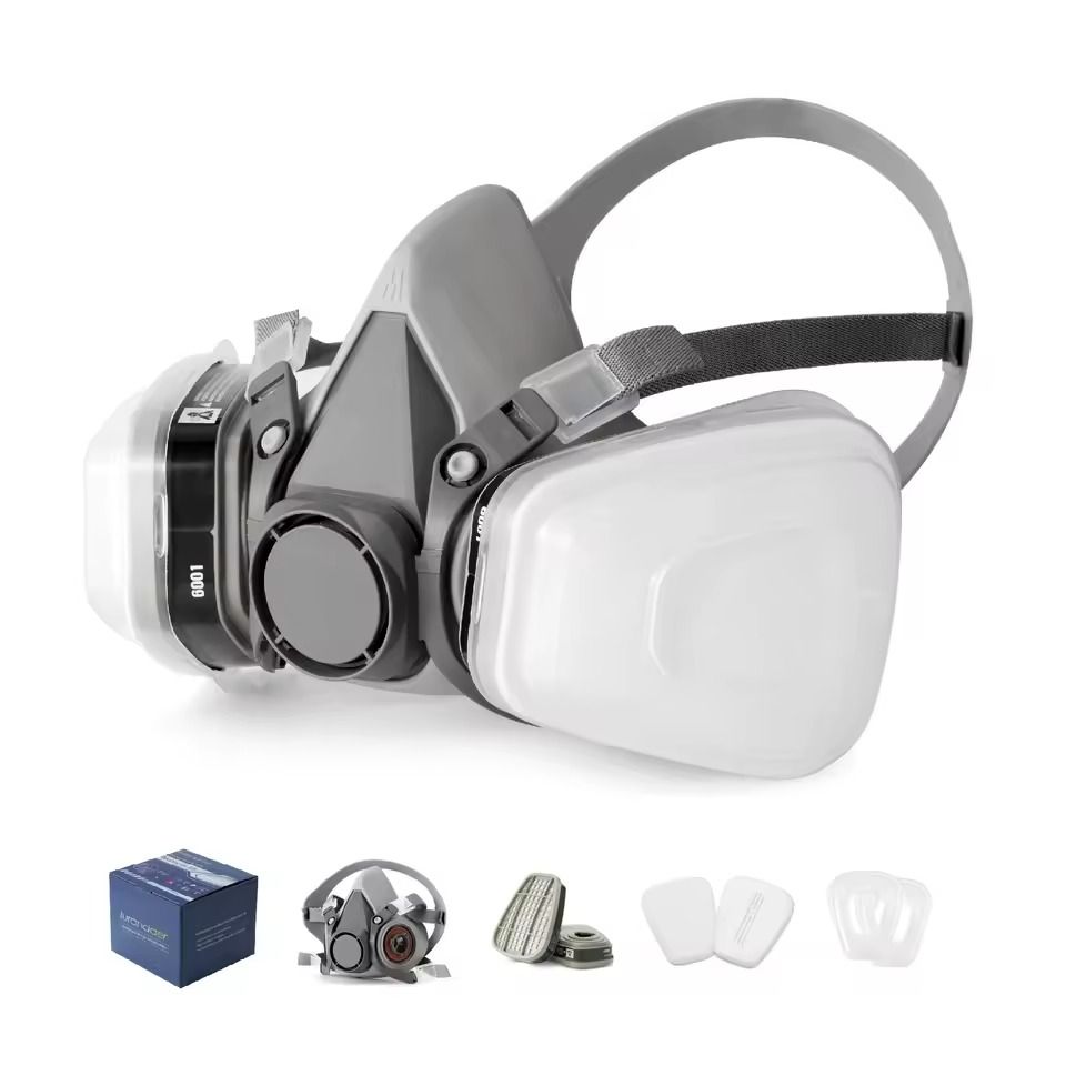 Half Face Gas Mask Respirator 6200