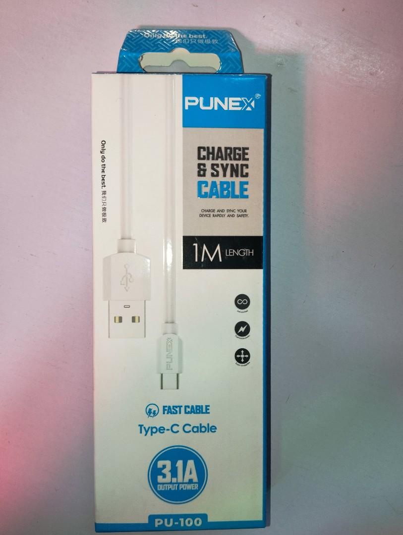 Punex Type C Fast Charging and Data Cable