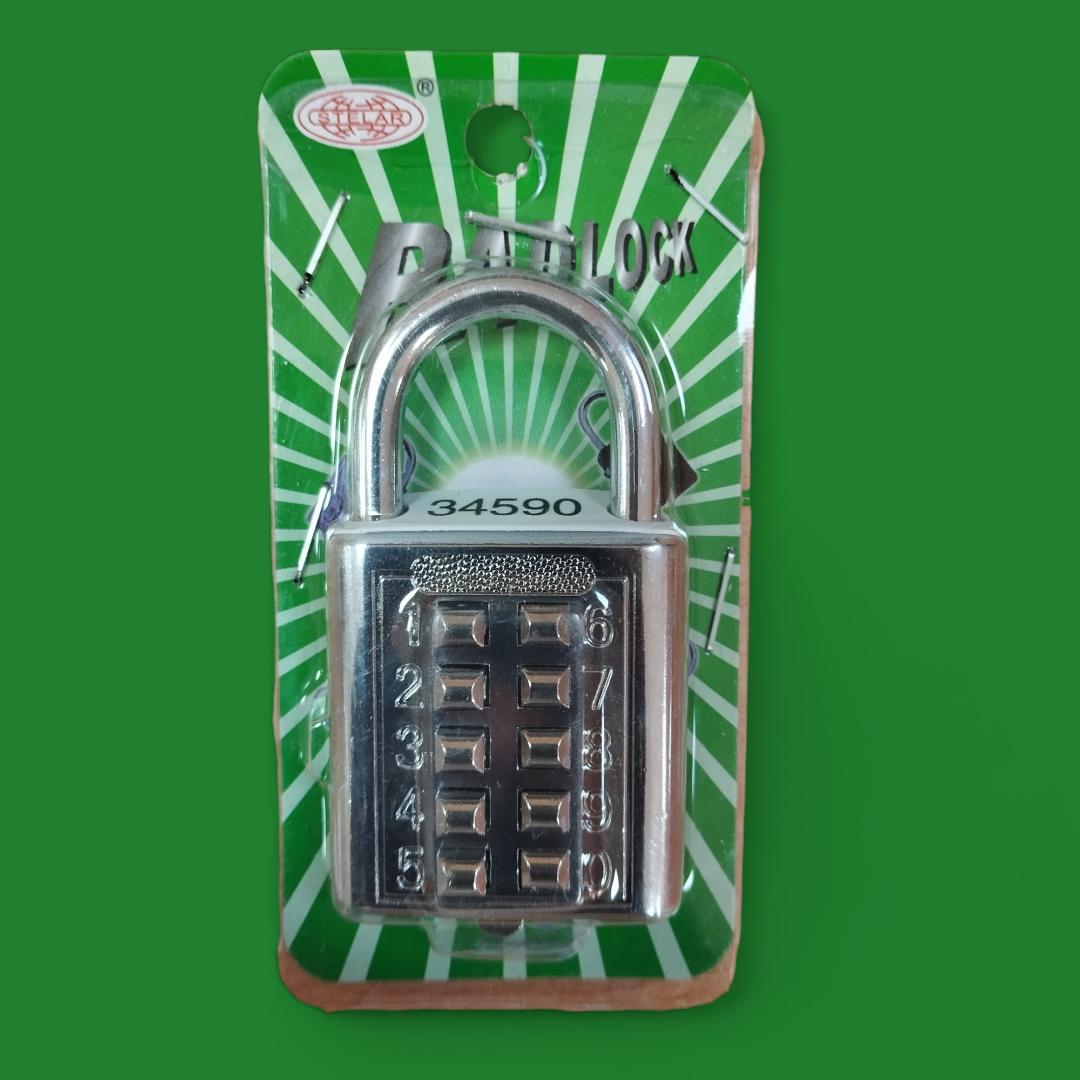 Digital Padlock With Password. 40 mm 10 digits. Password 5 digits combination [ New Improved Model ]