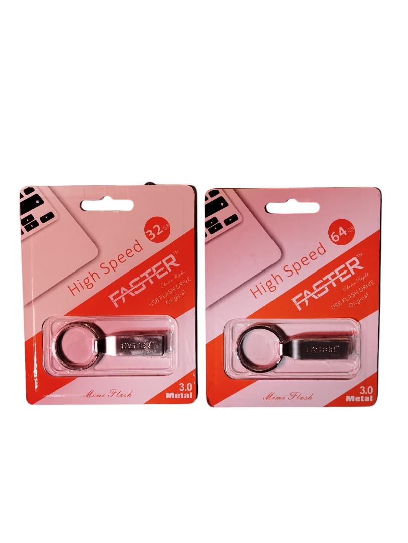 High Quality Flash Drive, Metallic. The best in storage and moving of data