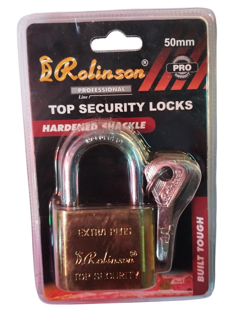 Strong Rolinson Top Security Padlock, Extra Hardened