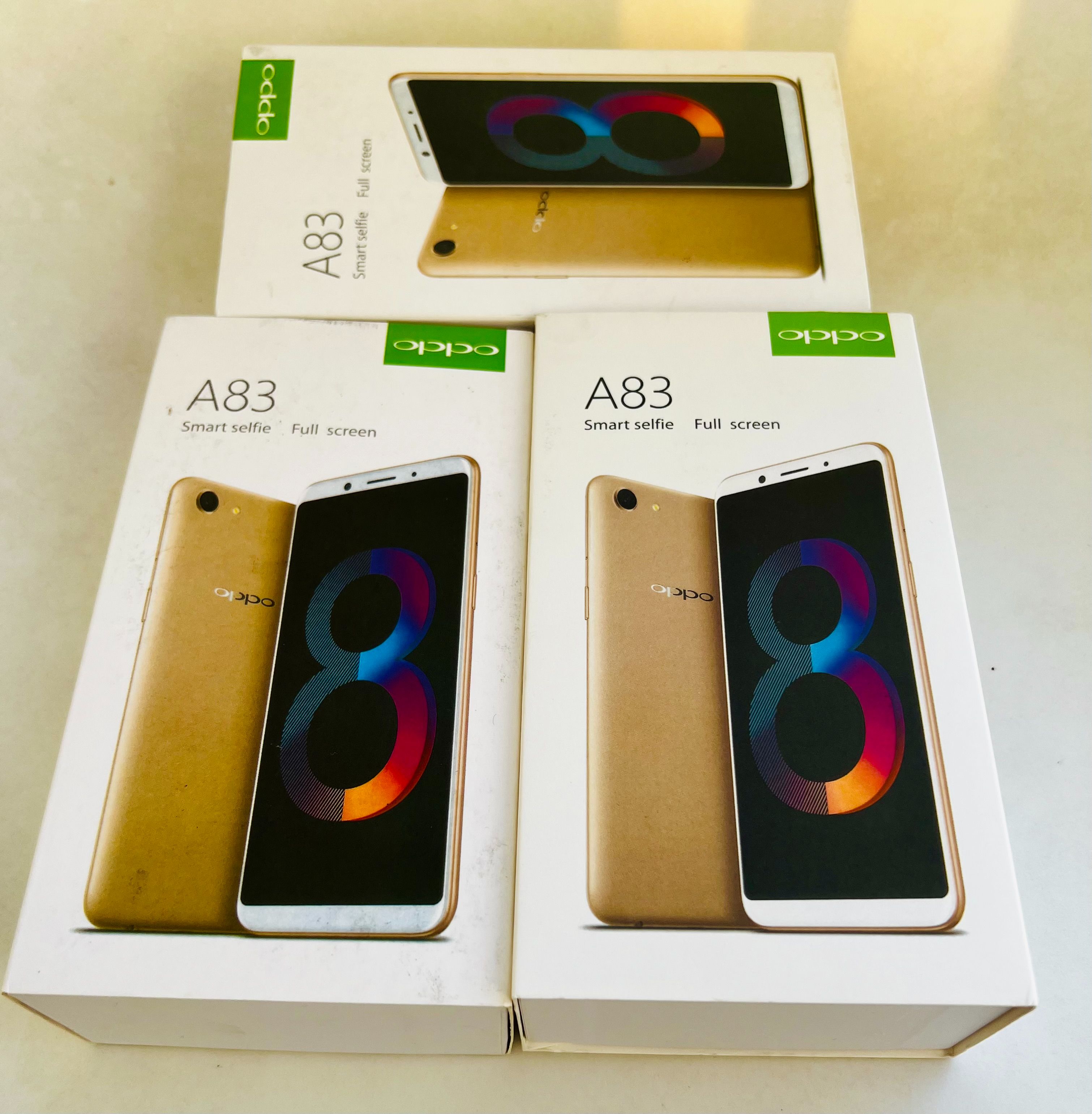Refurbished Oppo A83 Smartphone 4G RAM+64G ROM 5.7" FHD Screen Dual SIM 3180 mAh Battery 13MP+8MP Camera Face recognition
