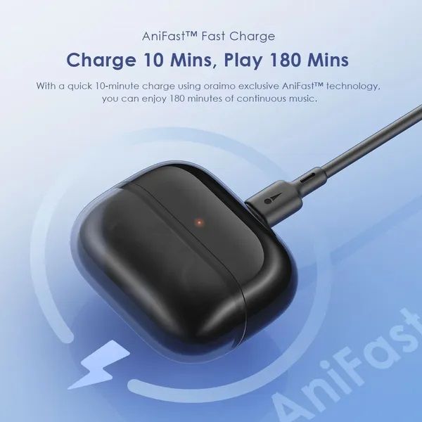 [BRAND NEW] Oraimo SpaceBuds Z ANC True Wireless Earbuds OTW-625 with Spatial Audio 38Hr Long Playtime Heavy-bass Dual-device Connectivity Bluetooth Earpods Earphones