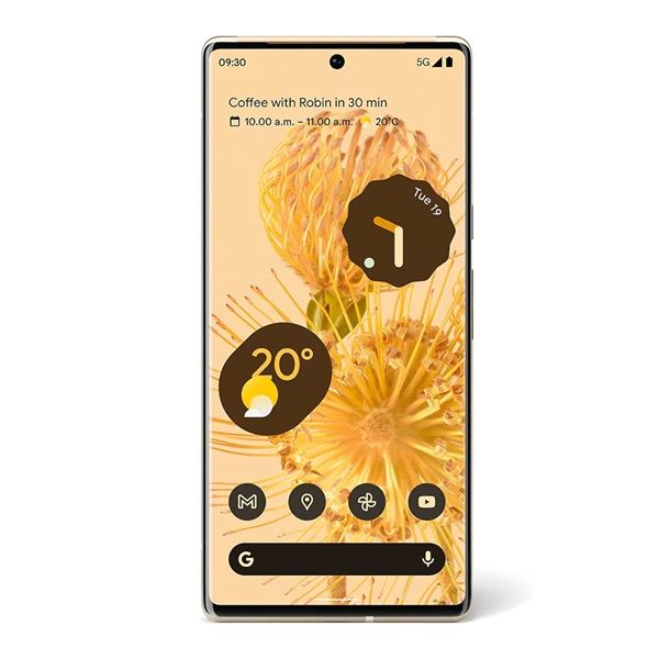[New in] Google Pixel 6 Pro 5G 6.7" LTPO AMOLED 120Hz Display 50MP+11.1MP Camera 256GB ROM + 12GB RAM Google Tensor (5 nm) Processor 5003mAh Battery 23W Android 12 Upgd (TYP) Fingerprint DualSIM Phone