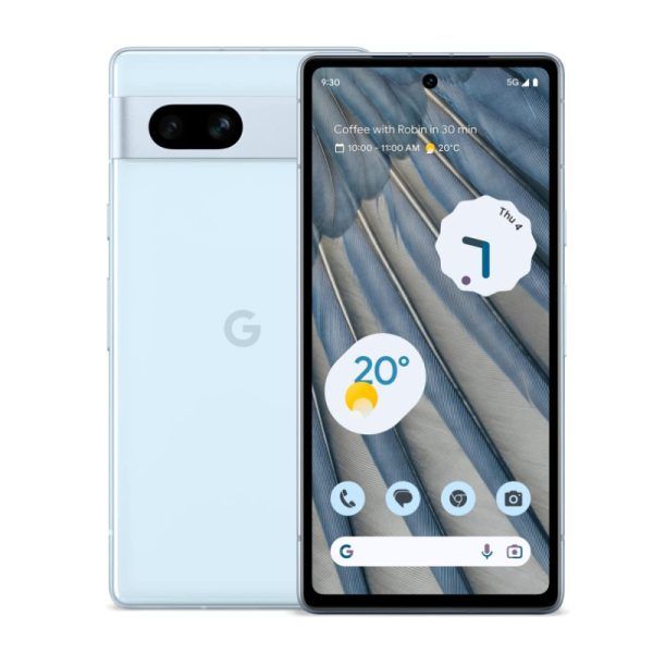 [Flash Sale] Google Pixel 7 5G 6.3" AMOLED 90Hz Display 50MP+10.8MP Camera 128GB ROM + 8GB RAM Google Tensor 2 (5 nm) Processor 4355mAh Battery 20W Android 13 Upgd 15 (TYP) Fingerprint DualSIM Phone