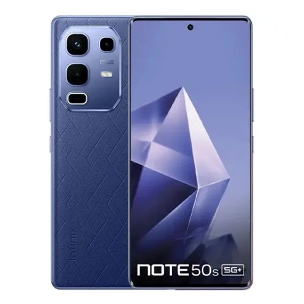 [Exclusive Deal] Infinix Note 50S 5G+ 6.78" 144Hz AMOLED Display 256GB+8GB 64MP+13MP Camera Mediatek Dimensity 7300 Ultimate Chipset 5500mAh 45W Battery (TYP) Android 15 DualSIM Fingerprint IP64 Phone