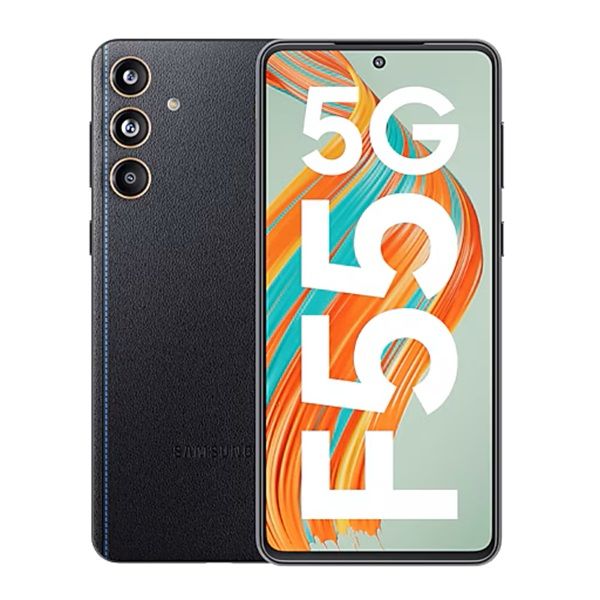 [Limited Discount] Samsung Galaxy F55 5G 6.7" 120Hz Super AMOLED Display 256GB ROM+8GB RAM 50MP+50MP Camera Snapdragon 7 Gen 1 Chipset 5000mAh 45W Battery (TYP) Android 14 DualSIM Fngprnt Phone
