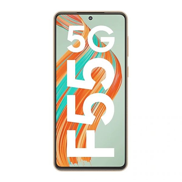 [Limited Discount] Samsung Galaxy F55 5G 6.7" 120Hz Super AMOLED Display 256GB ROM+8GB RAM 50MP+50MP Camera Snapdragon 7 Gen 1 Chipset 5000mAh 45W Battery (TYP) Android 14 DualSIM Fngprnt Phone