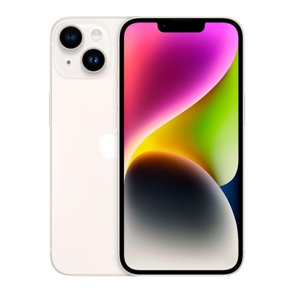 [Quick Sale] Apple iPhone 14 6.1" 120Hz Super OLED Display 128GB ROM+6GB RAM 12MP+12MP Camera 4K@24/25/30/60fps Apple A15 Bionic Chipset 3279mAh 15W Battery (TYP) iOS 16 Face ID Dual SIM 5G eSIM Phone