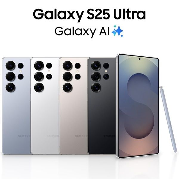 [New Entry] Samsung Galaxy S25 Ultra 6.9" 120Hz LTPO AMOLED Display 256GB ROM+12GB RAM 200MP+12MP Camera  Snapdragon 8 Elite Chipset 5000mAh 45W Battery (TYP) Android 15 Fingrpt DualSIM (2YWrty) Phone