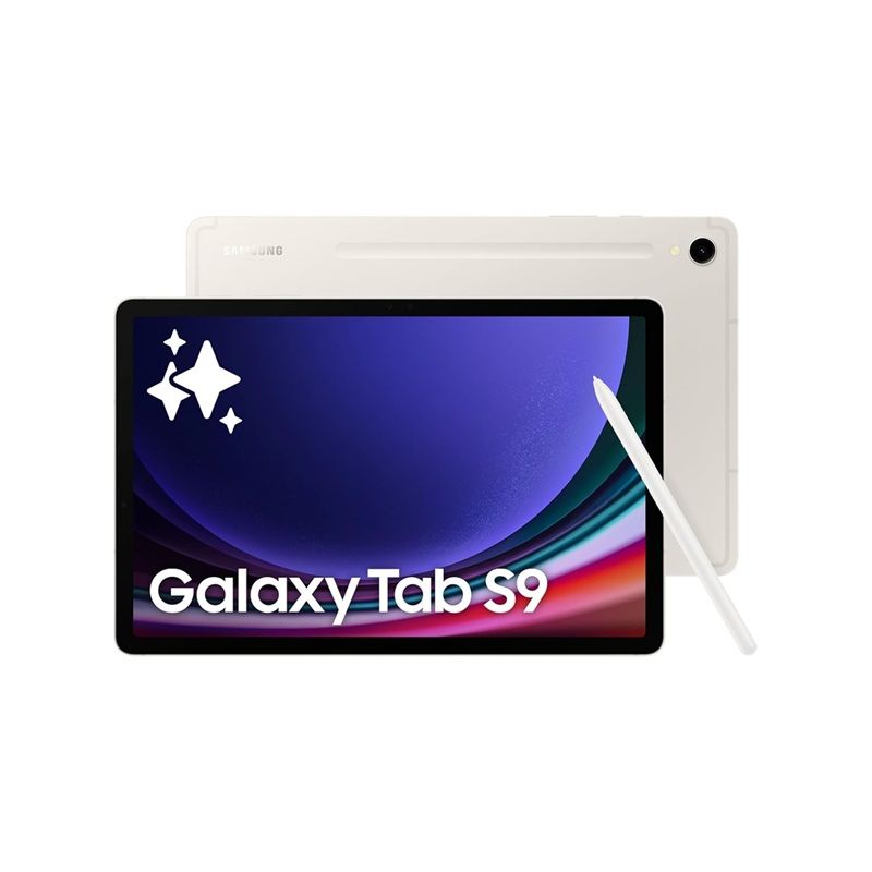 [Advanced] Samsung Galaxy Tab S9 5G 11.0" 120Hz AMOLED Display 128GB ROM+6GB RAM 13MP+12MP 4K@30fps Camera Snapdragon 8 Gen 2 8400mAh 45W Battery Stylus (TYP) Fngprt WiFi+Cell Android 13 IP68 Tablet
