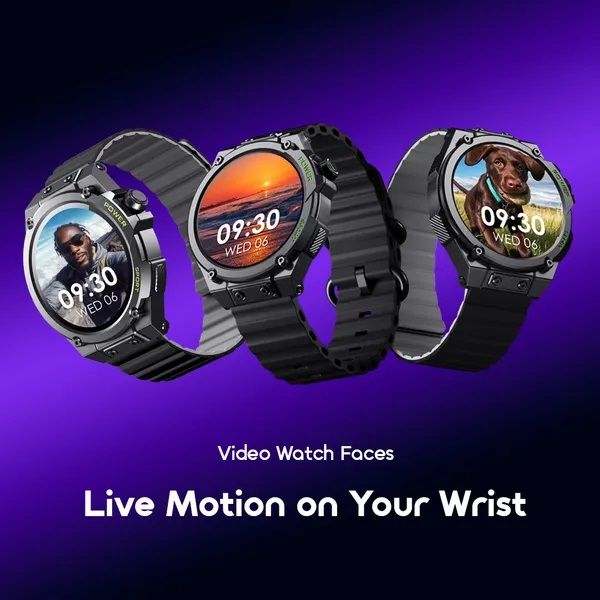 [Premium Watch] Oraimo Watch Nova RV OSW-822N 1.39" Full Touch Screen Health Monitoring Camera Remote Wireless HD Calling BT Video Watch Faces 300mAh Batt 7 Days Usage Time IP68 Waterproof Smartwatch
