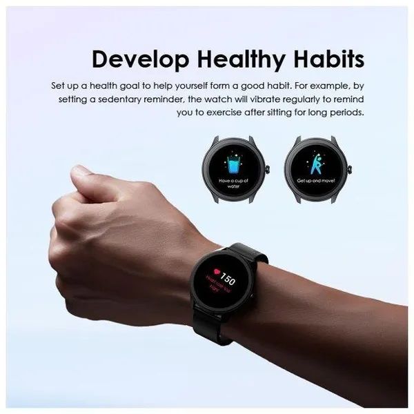 [Prestigious Watch] Oraimo Watch 2R OSW-30 1.39" HD Colorful Screen Health Monitoring Sports Mode Wireless HD Calling BT Video Watch Faces 260mAh Batt 7 Days Usage Time IP68 Waterproof Smartwatch
