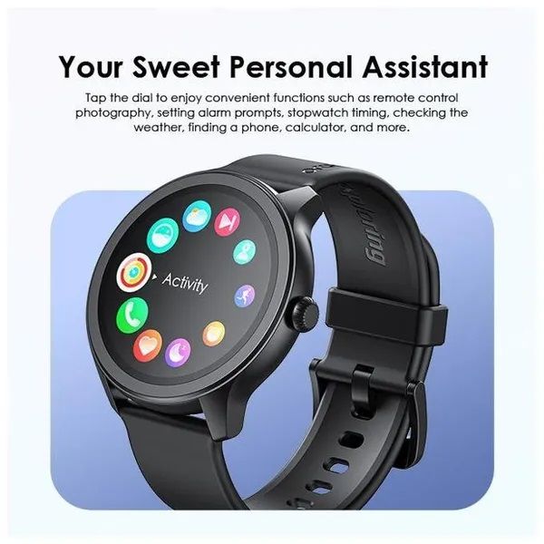 [Prestigious Watch] Oraimo Watch 2R OSW-30 1.39" HD Colorful Screen Health Monitoring Sports Mode Wireless HD Calling BT Video Watch Faces 260mAh Batt 7 Days Usage Time IP68 Waterproof Smartwatch