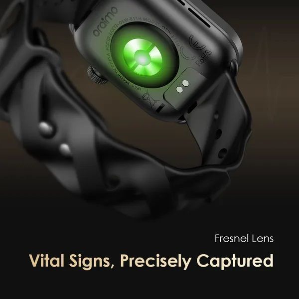 [Original Watch] Oraimo Watch Pro AM OSW-811H 1.85" AMOLED Display Health Monitoring Sports Mode Wireless HD Calling BT Video Watch Faces 300mAh 3.8V Batt 14Days Usage Time IP68 Waterproof Smartwatch