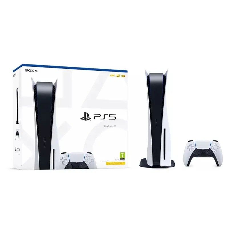 Sony Interactive Entertainment PS5 Slim Disc 1TB  4k PlayStation Ray tracing, HDR Technology, PlayStation VR integration.