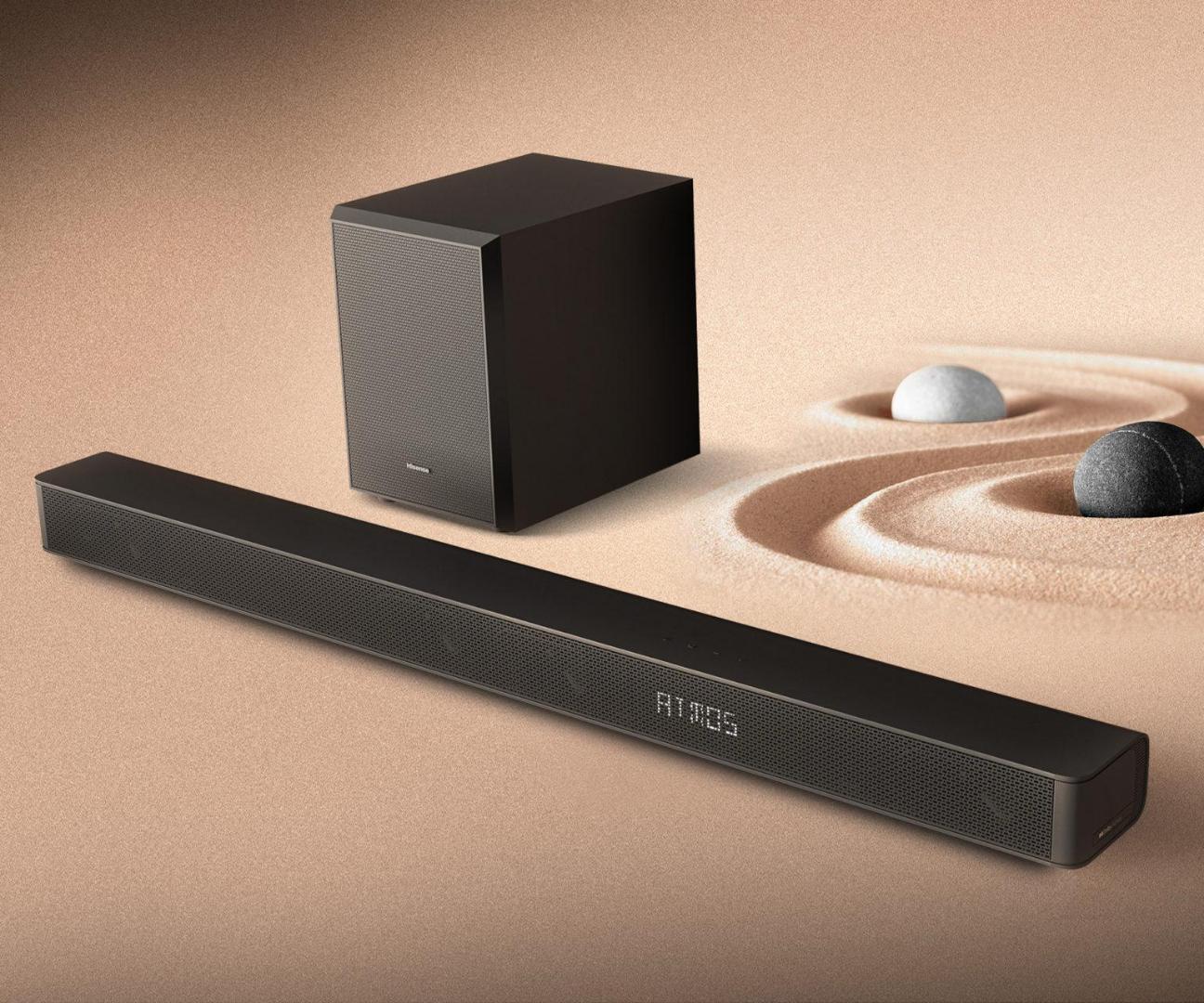 Hisense AX3100G 3.1CH 280 Watts Soundbar 2025  AI EQ technology HDMI ARC Bluetooth Dolby Atmos