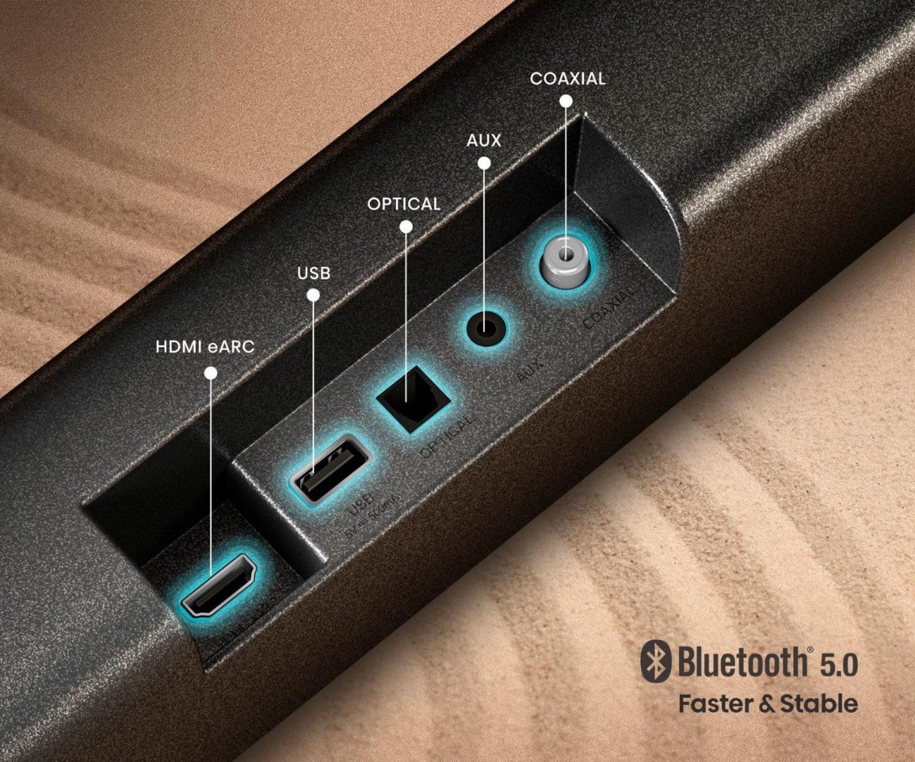 Hisense AX3100G 3.1CH 280 Watts Soundbar 2025  AI EQ technology HDMI ARC Bluetooth Dolby Atmos