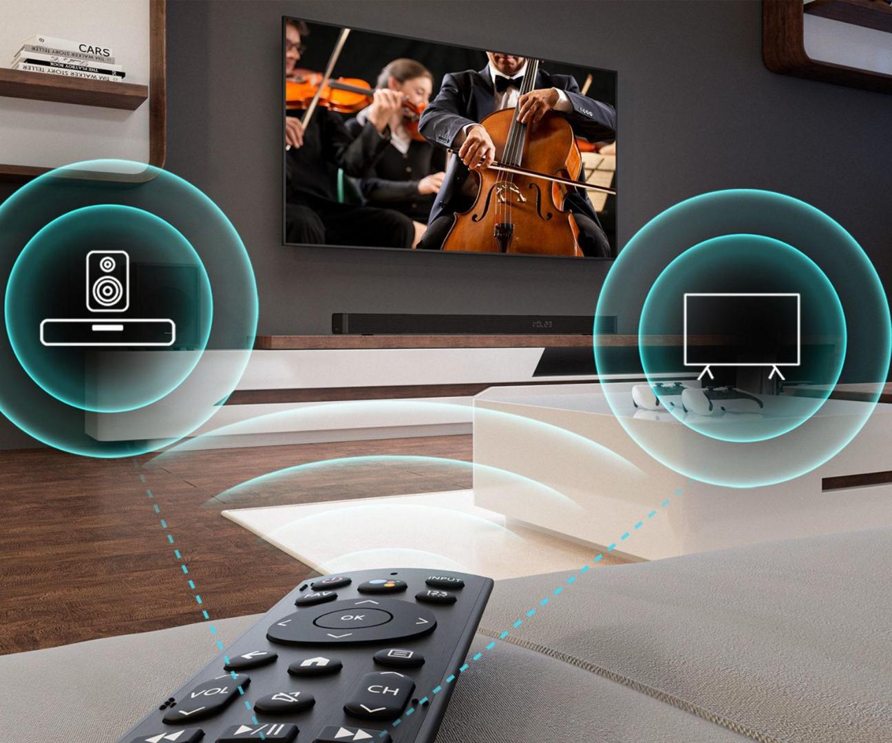 Hisense AX3100G 3.1CH 280 Watts Soundbar 2025  AI EQ technology HDMI ARC Bluetooth Dolby Atmos