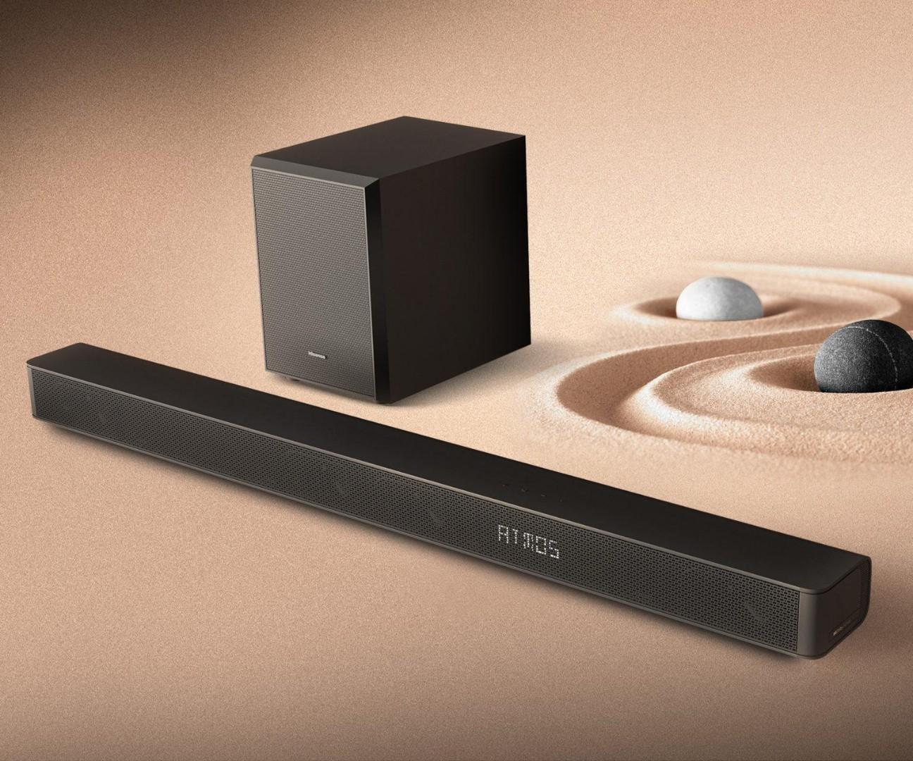 Hisense AX3100G 3.1CH 280 Watts Soundbar 2025  AI EQ technology HDMI ARC Bluetooth Dolby Atmos