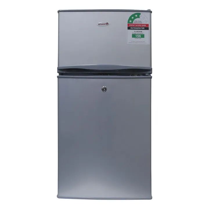 Volsmart 108L Double Doors VL-BCD108 Fridge Freezer Energy Saving Refrigerator with Lock and Keys 108L fridge double door Direct Cool fridge Refrigerator fridges and freezers