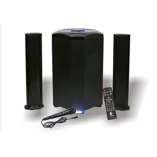 Euroken 2.1CH Cylinder Subwoofer EK-607 Power: 20000watts Bluetooth connectivity Aux/Digital FM radio USB and SD card Support HIFI sound Super Bass surround High-tech Multimedia Remote control AC/DC