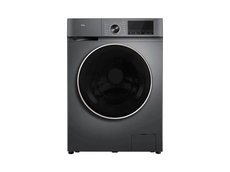 TCL 8kg Front Load Washing Machine DD Motor Spray wash Drum clean Sound off function 24 hour delay Child lock No.of knob Programs : 16(Mix,Quick Wash,Cotton,Wool, Intensive, Bedding, Allergy care etc)