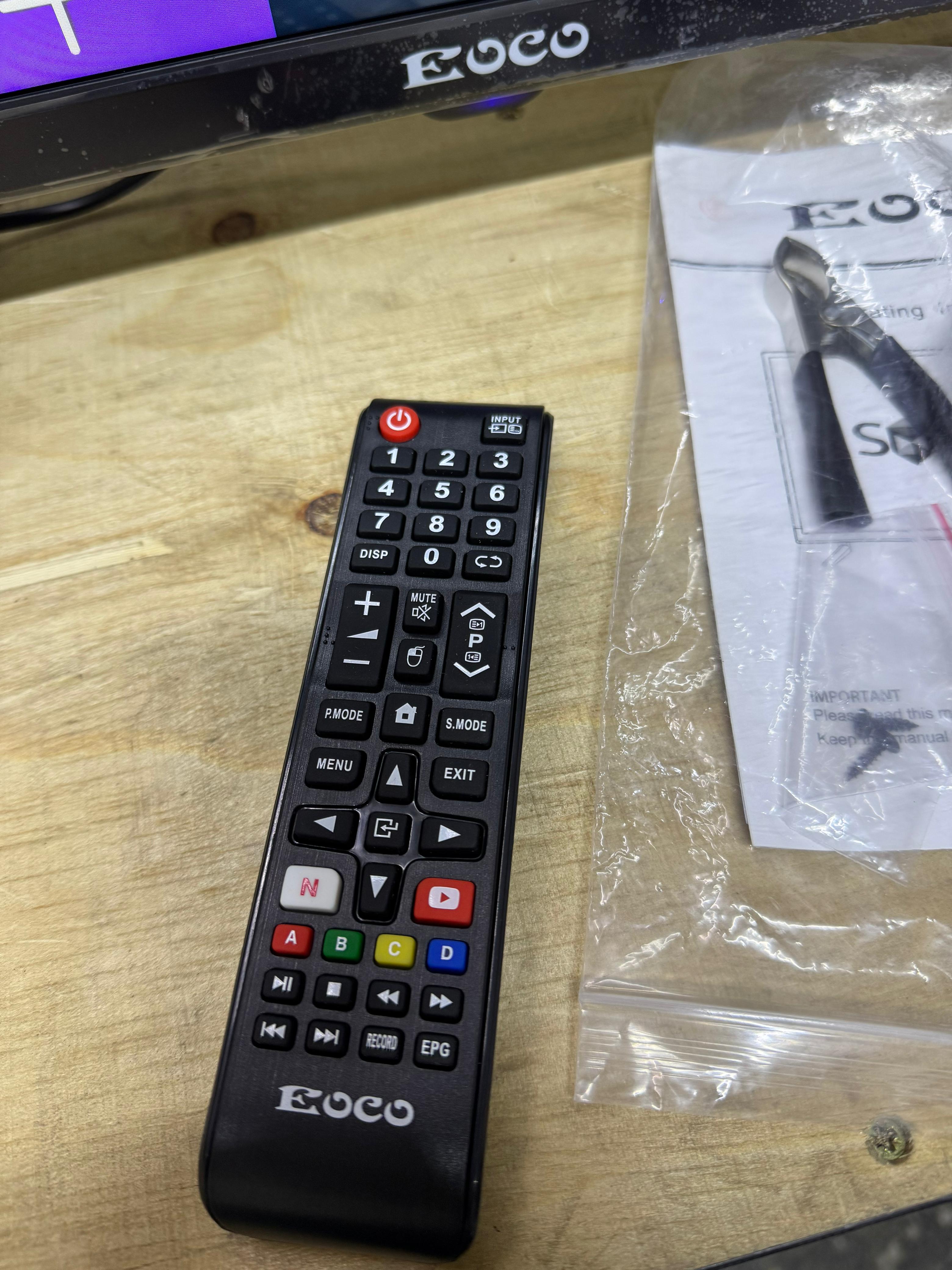 EOCO 26 INCH SMART ANDROID DIGITAL TV: BLUETOOTH ENABLED,YOUTUBE,NETFLIX,PRIME VIDEO,DISNEY + WITH CHROME CAST BUILT IN, 26'' ANDROID 14 FULL HD LED  E-2600S