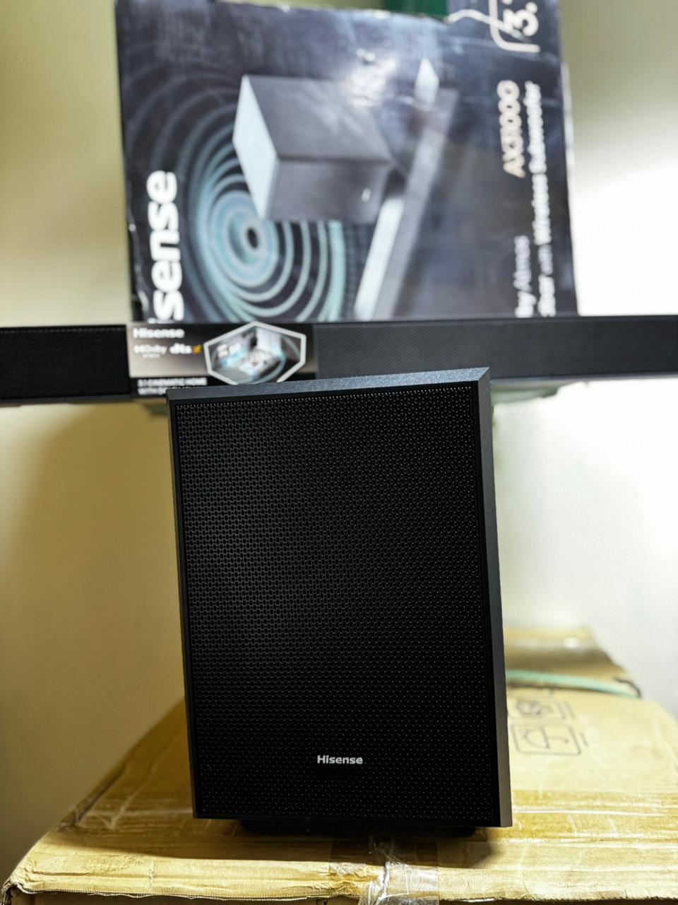 Hisense AX3100G 3.1CH 280 Watts Soundbar 2025  AI EQ technology HDMI ARC Bluetooth Dolby Atmos