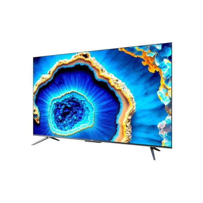 TCL 55" Inch QLED 4K Smart TV with Google ( 2025 Model) Dolby Vision, Atmos, HDR FREE WALL BRACKET,FLASH DISK & EXTENSION