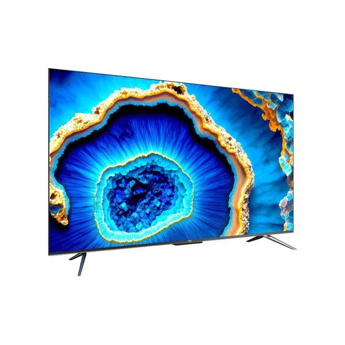 TCL 55" Inch QLED 4K Smart TV with Google ( 2025 Model) Dolby Vision, Atmos, HDR FREE WALL BRACKET,FLASH DISK & EXTENSION
