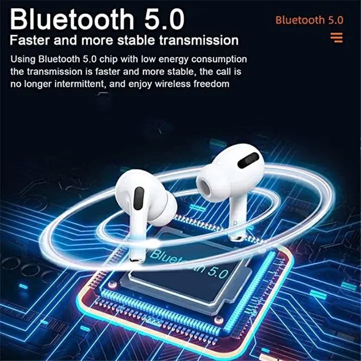 Great life Pro 3MAX Earpods Wireless TWS Pods Headphones Stereo Earbuds Touch Bluetooth 5.0 for iPhone Android Super Bass High Sound Quality Bluetooth earphones
