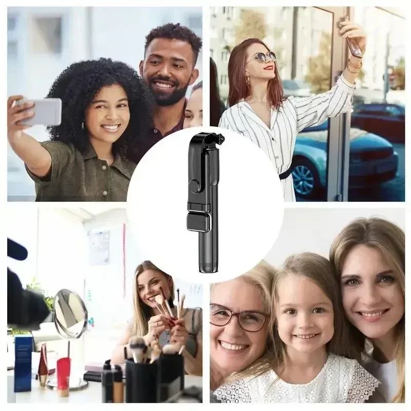 Great Life Selfie Stick Tripod Extendable Wireless Bluetooth Remote Portable Smartphone Tripod Stand Mount For IOS Android Phone