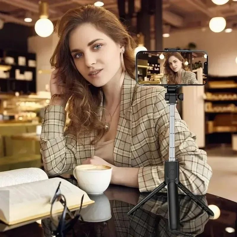 Great Life Selfie Stick Tripod Extendable Wireless Bluetooth Remote Portable Smartphone Tripod Stand Mount For IOS Android Phone